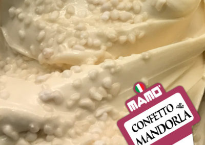 Gelateria Mamo' - Gelato Gusto Confetto alla Mandorla